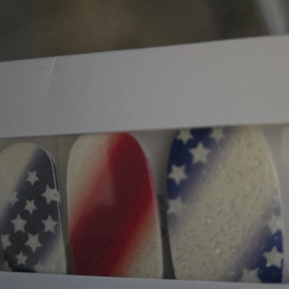 Color Street AMERICAN SPIRIT Press On Nails 100% Real Polish